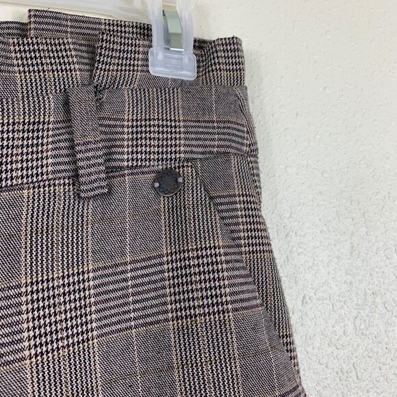 Numph Caviar Check Nugiann Pants Office Siren Career Size Medium - Picture 2 of 8